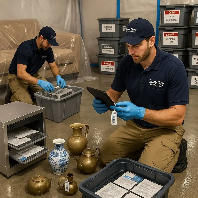 Content Protection and Restoration process in West Monroe, MI