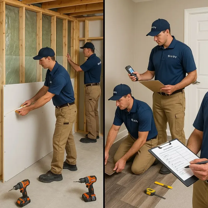 Repairs and Reconstruction process in West Monroe, MI